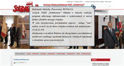 Desktop Screenshot of naftasolidarnosc.pl